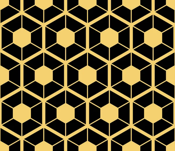 Fundo geométrico abstrato. Malha hexagonal com célula incorporada — Vetor de Stock