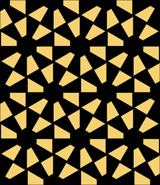 抽象的な幾何学的な背景。埋め込まれた細胞で六角形のメッシュ — ストックベクタ