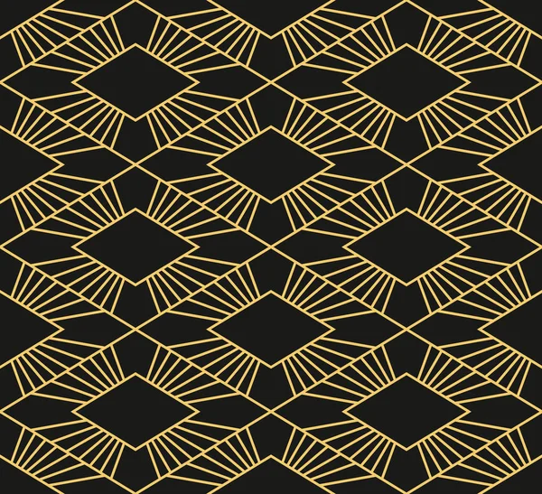 Art Deco pattern.decoration bezszwowe ornament. — Wektor stockowy