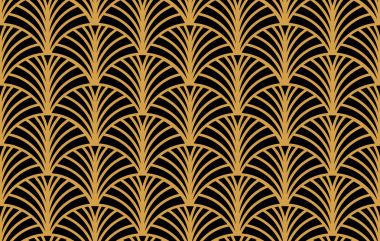 Art Deco sorunsuz pattern.decoration süsleme.