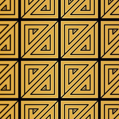 Templategreek stil süs dekoratif desen Yunan üçgen süsleme.