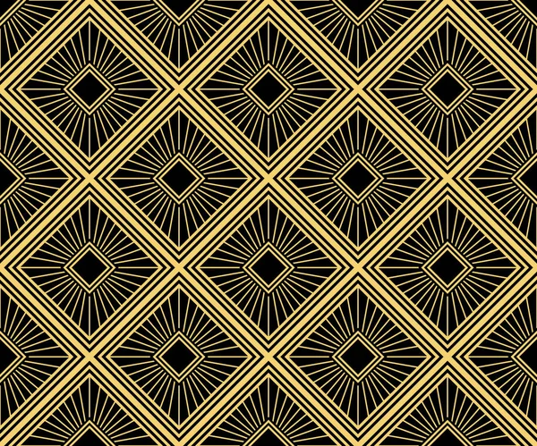 Art Deco pattern.decoration bezszwowe ornament. — Wektor stockowy