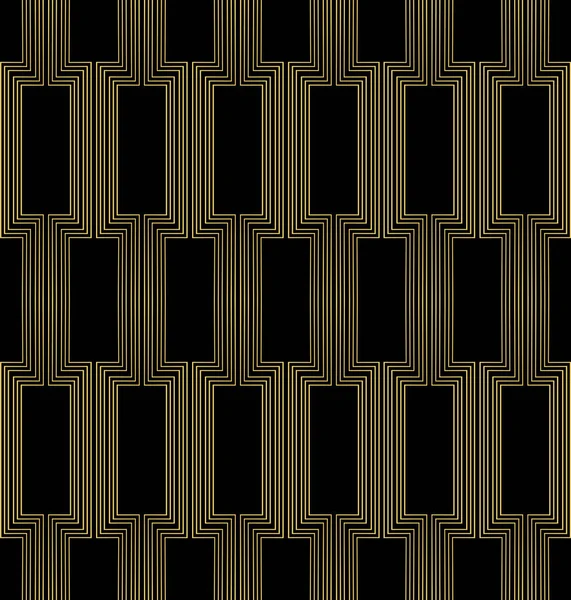 Art Deco sömlös pattern.decoration prydnad. — Stock vektor