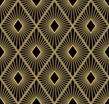 Art Deco sorunsuz pattern.decoration süsleme.