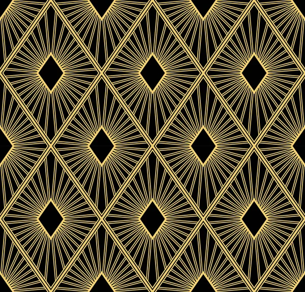 Art Deco seamless pattern n.decoration ornament . — стоковый вектор