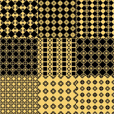 Art Deco sorunsuz pattern.decoration süsleme.