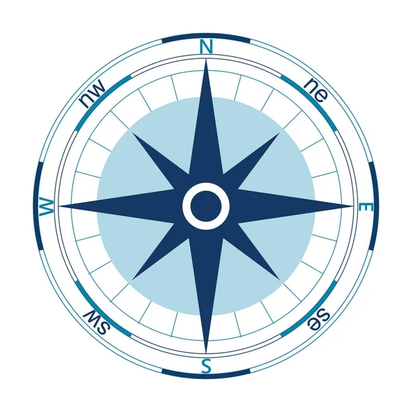 Compass wind rose vector design element Stock Vector Image by ...