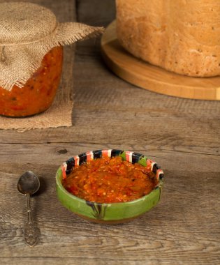 Romanian traditional zacusca