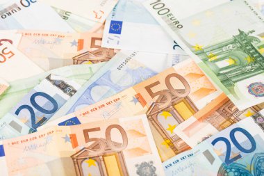 Euro farklı arka plan 