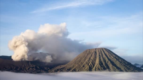 Wulkanów Bromo — Wideo stockowe