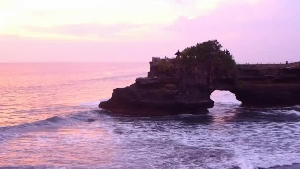 Vista de Pura Batu Bolong — Vídeo de stock