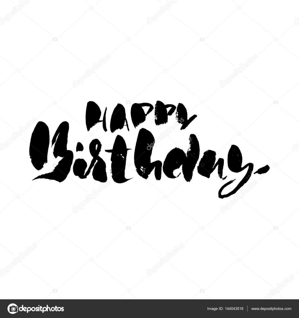 Dessin Ecriture Joyeux Anniversaire