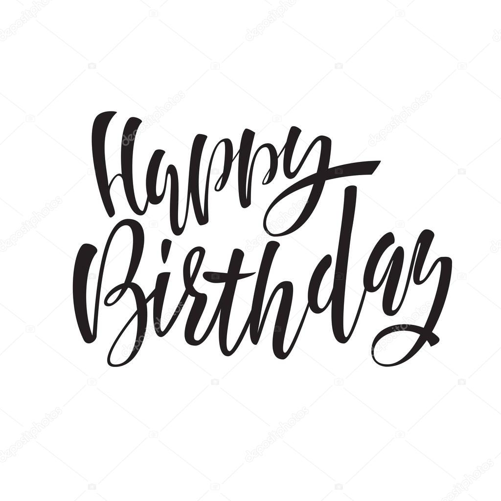Imágenes: feliz cumpleaños letras blanco y negro | Letras ...