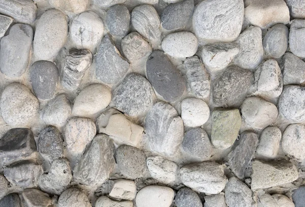 Sea stones wall background. Nature gray texture.