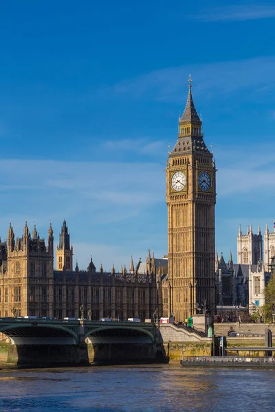 Big Ben, klocktornet, i London — Stockfoto
