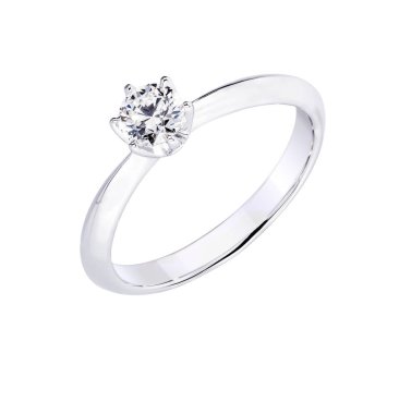 elmas nişan alyans izole beyaz zemin üzerine