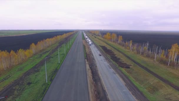 Camino nuevo y viejo — Vídeo de stock