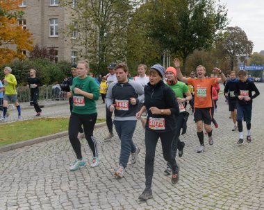 Marathon in Germany, Magdeburg, 18 oktober 2015