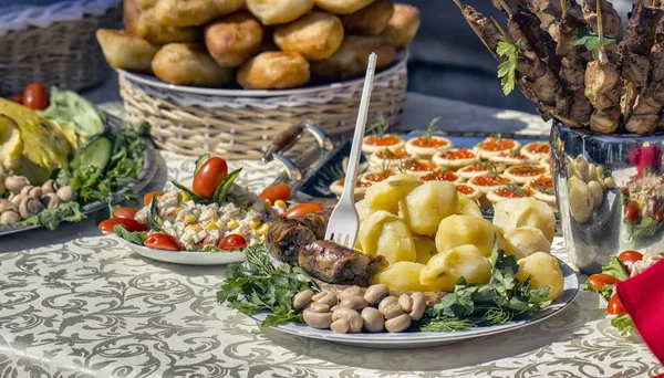 Paskalya yemekleri mutfağı.