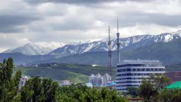 反式-伊犁阿拉套山. — 图库视频影像