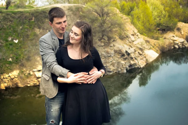 Een verhaal van de liefde in de natuur — Stockfoto