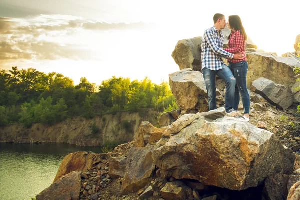 Una storia d'amore nella natura — Foto Stock