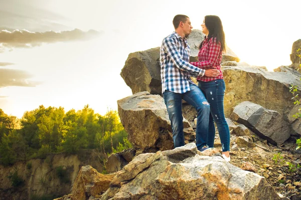 Una storia d'amore nella natura — Foto Stock