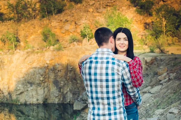 Uma história de amor na natureza — Fotografia de Stock