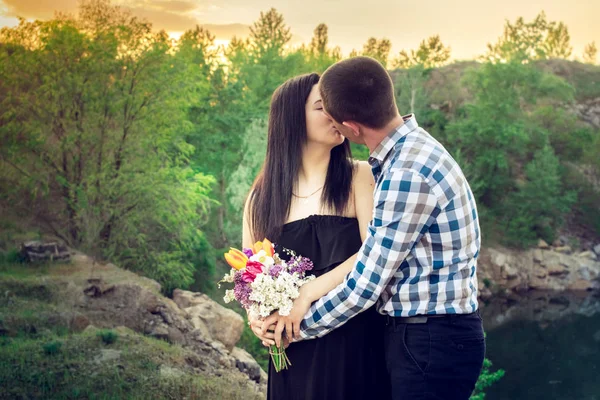 Una storia d'amore nella natura — Foto Stock