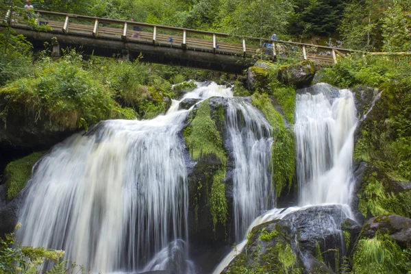 Triberg esik, a Fekete-erdő régió, Németország — Stock Fotó