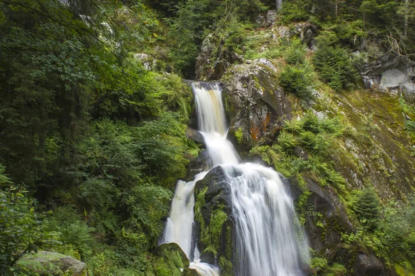 Triberg watervallen in Zwarte Woud regio, Duitsland — Stockfoto