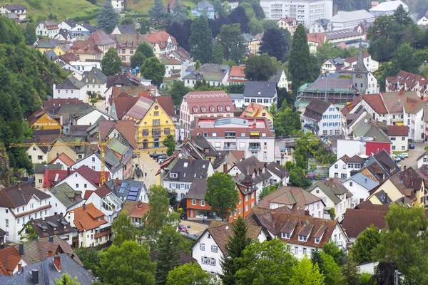 Перегляд Harlach у місті Schwarzwald - Німеччина — стокове фото