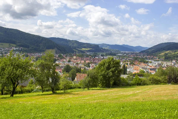 Pohled na Harlach v černém lese - Německo — Stock fotografie