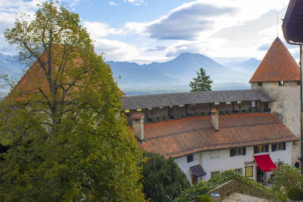 Hrad Bled ve Slovinsku — Stock fotografie