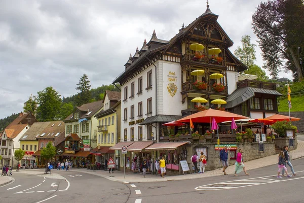 Triberg v Schwarzwald, Německo — Stock fotografie