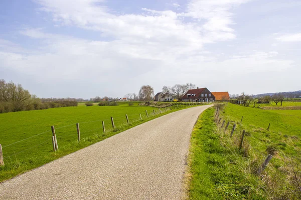 Paysage de comté aux Pays-Bas — Photo