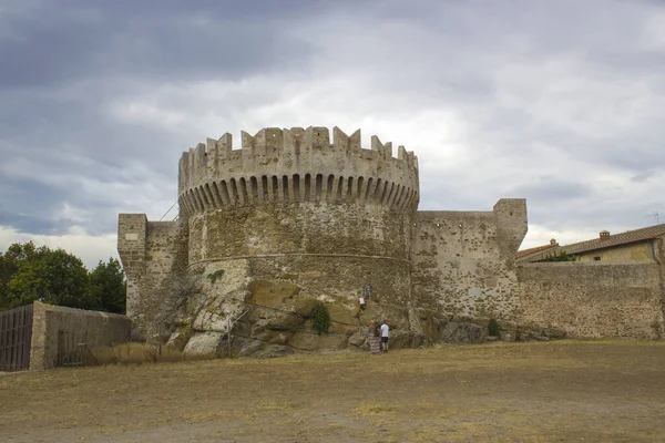 Fortaleza Populonia Toscana Italia — Foto de Stock