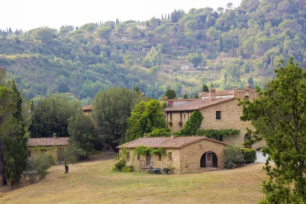Casa Piedra Típica Toscana Toscana Italia — Foto de Stock