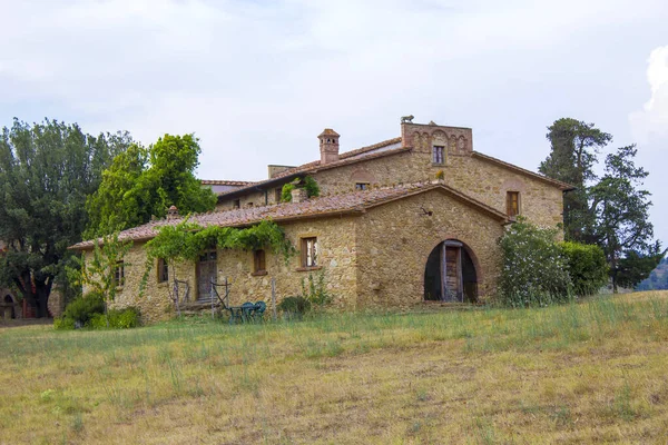 Casa Piedra Típica Toscana Toscana Italia —  Fotos de Stock