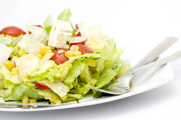 Close Salad Stock Image