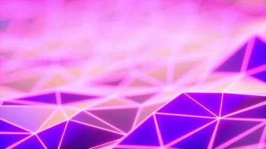 Çokgenler Dalgalar Yavaş çekim çokgen dalgalarının kusursuz döngüsü