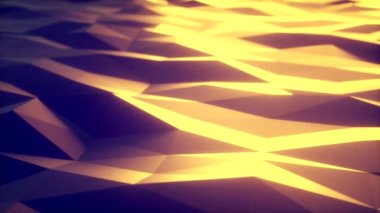 Çokgenler Dalgalar Yavaş çekim çokgen dalgalarının kusursuz döngüsü