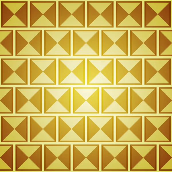 Fondo abstracto con cuadrados dorados . — Archivo Imágenes Vectoriales