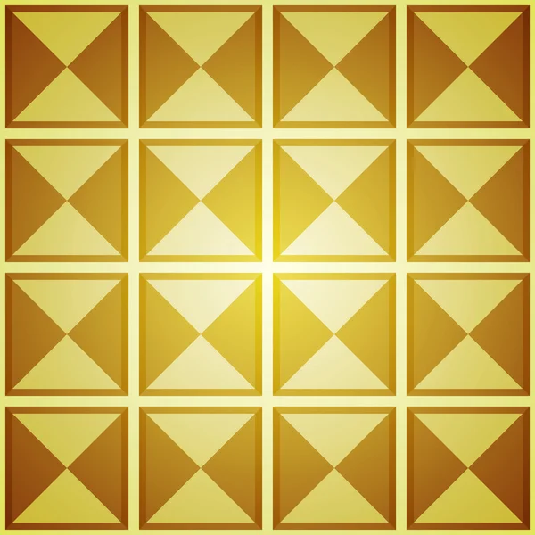 Fundo abstrato com quadrados dourados . —  Vetores de Stock