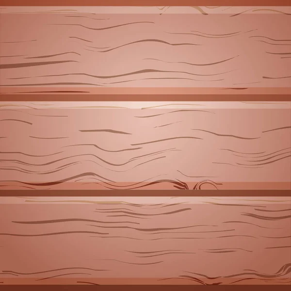 Holz beplankte Textur Hintergrund. Vektorillustration. Vorlage für Design — Stockvektor