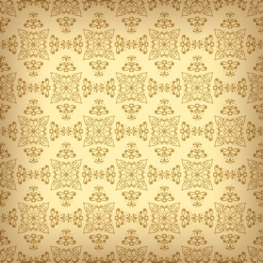 Duvar kağıdı deseni, eski kağıt lüks arka plan, vektör