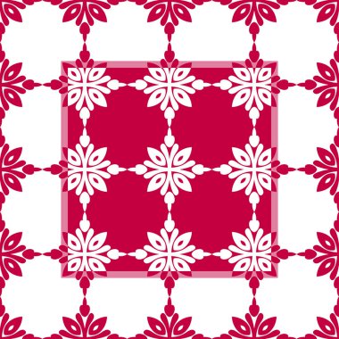 Tek renkli renkli vektör desen. Süs arka plan.