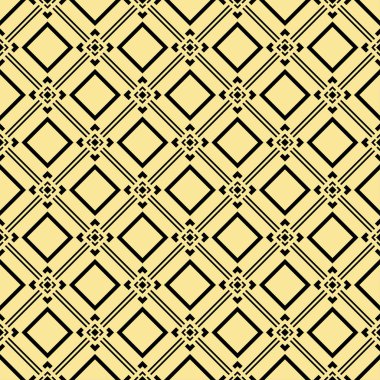 Soyut sanat deco altın geometrik Dikişsiz desen arka plan. Tasarım şablonu