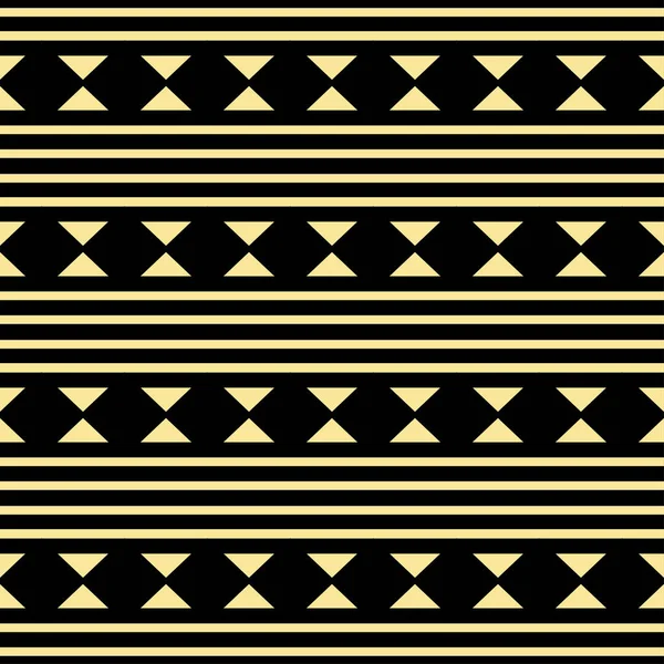 抽象的なアールデコ黄金幾何学的装飾的なシームレス パターン背景。デザイン用テンプレート — ストックベクタ