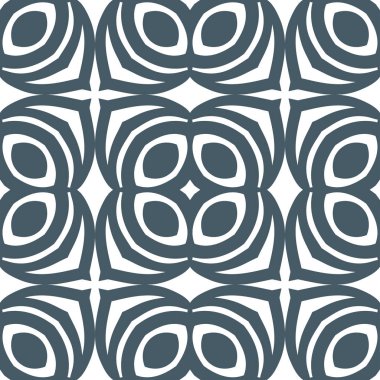 Gri lüks arka plan beyaz üzerine süs deseni ile sorunsuz